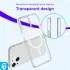 Apple iPhone 15 Hoesje met MagSafe Dun TPU Back Cover Transparant afbeelding 6