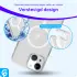 Apple iPhone 15 Hoesje met MagSafe Dun TPU Back Cover Transparant afbeelding 2