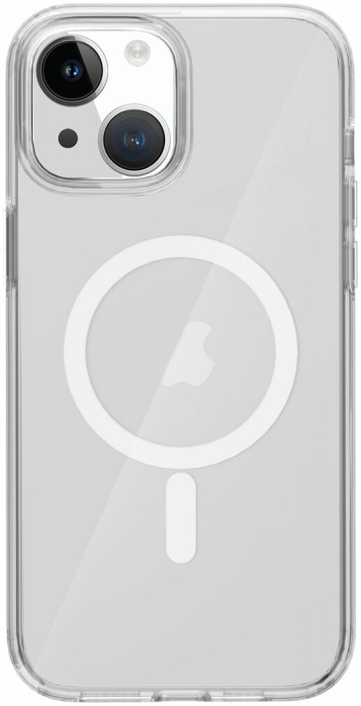 Apple iPhone 15 Plus Hoesje met MagSafe Dun TPU Transparant afbeelding 16
