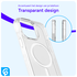 Apple iPhone 15 Pro Max Hoesje met MagSafe Dun TPU Transparant afbeelding 5