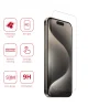 Rosso Apple iPhone 15 Pro 9H Tempered Glass Screen Protector