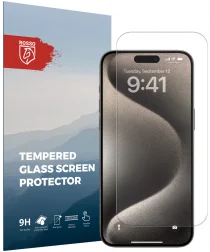 Rosso Apple iPhone 15 Pro Max 9H Tempered Glass Screen Protector