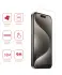 Rosso Apple iPhone 15 Pro Max 9H Tempered Glass Screen Protector afbeelding 2