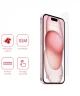 Rosso Apple iPhone 15 Screen Protector Ultra Clear Duo Pack