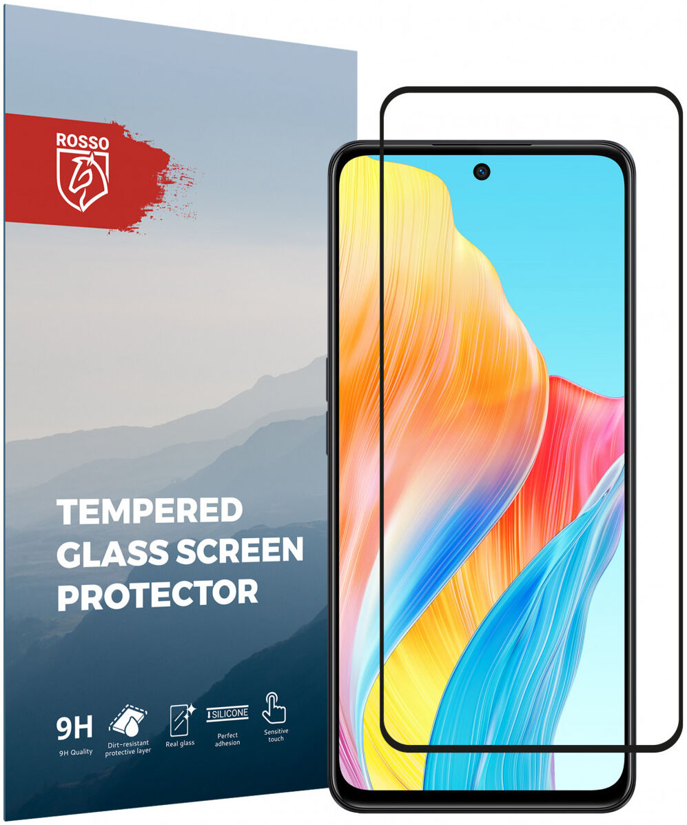 Rosso Oppo A98 9H Tempered Glass Screen Protector afbeelding 1