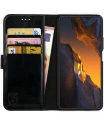 Rosso Element Xiaomi Poco F5 Hoesje Book Case Wallet Zwart