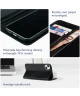 Rosso Element Apple iPhone 15 Hoesje Book Case Wallet Zwart