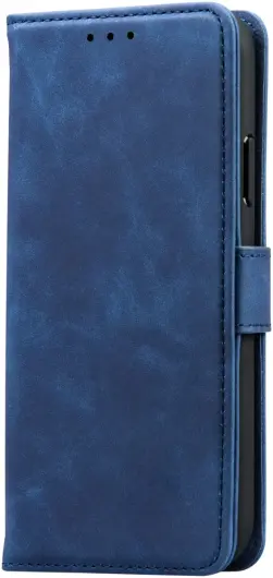 Rosso Element Apple iPhone 15 Pro Hoesje Book Case Wallet Blauw afbeelding 9