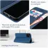 Rosso Element Apple iPhone 15 Pro Hoesje Book Case Wallet Blauw afbeelding 4