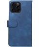 Rosso Element Apple iPhone 15 Pro Max Hoesje Book Case Wallet Blauw
