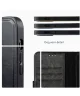 Rosso Element Uitneembaar 2-in-1 Apple iPhone 15 Plus Hoesje Zwart
