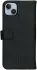 Rosso Deluxe Apple iPhone 15 Plus Hoesje Echt Leer Book Case Zwart afbeelding 9
