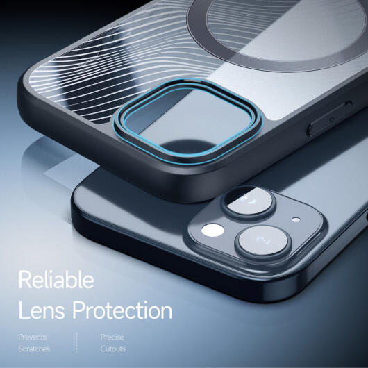 Dux Ducis Aimo Apple iPhone 15 Hoesje MagSafe Back Cover Zwart afbeelding 7
