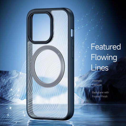 Dux Ducis Aimo Apple iPhone 15 Pro Hoesje MagSafe Back Cover Zwart afbeelding 7