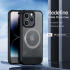 Dux Ducis Aimo Apple iPhone 15 Pro Hoesje MagSafe Back Cover Zwart afbeelding 3
