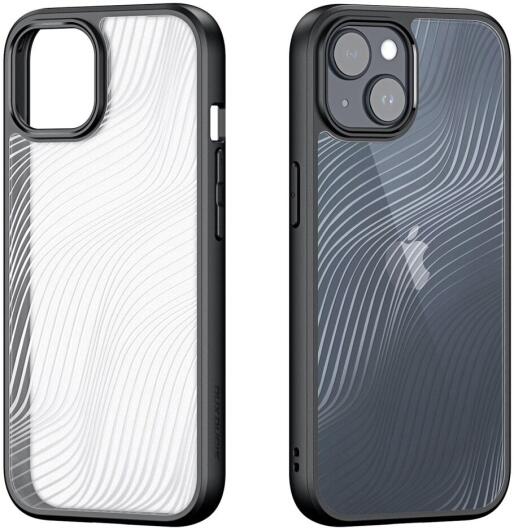 Dux Ducis Aimo Apple iPhone 15 Hoesje Back Cover Zwart afbeelding 2