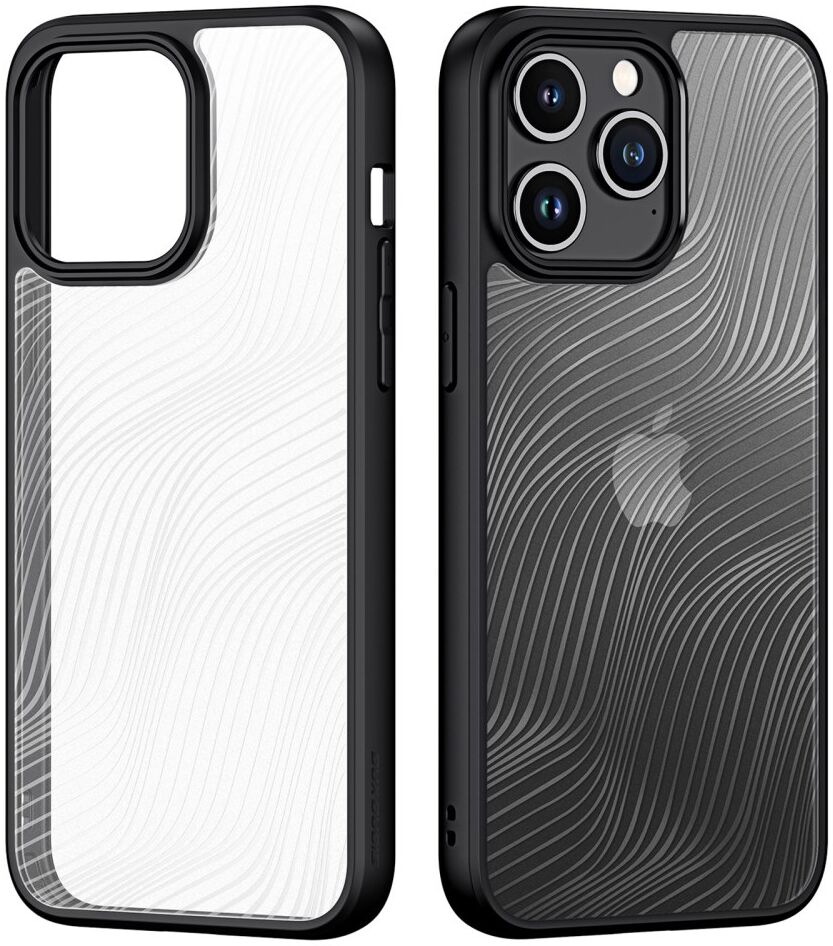 Dux Ducis Aimo Apple iPhone 15 Pro Max Hoesje Back Cover Zwart afbeelding 2