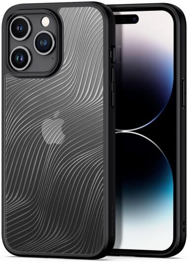 Dux Ducis Aimo Apple iPhone 15 Pro Max Hoesje Back Cover Zwart afbeelding 1