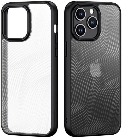 Dux Ducis Aimo Apple iPhone 15 Pro Max Hoesje Back Cover Zwart afbeelding 2