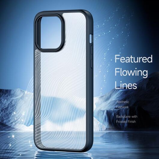 Dux Ducis Aimo Apple iPhone 15 Pro Max Hoesje Back Cover Zwart afbeelding 5