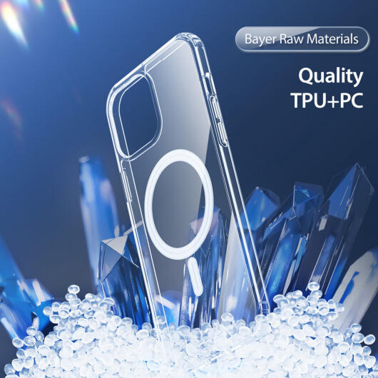 Dux Ducis Clin iPhone 15 Hoesje MagSafe Back Cover Transparant afbeelding 6