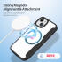 Dux Ducis Skin X Pro Apple iPhone 15 Hoesje MagSafe Book Case Zwart afbeelding 2