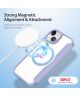 Dux Ducis Skin X Pro iPhone 15 Plus Hoesje MagSafe Book Case Paars