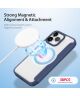 Dux Ducis Skin X Pro iPhone 15 Pro Hoesje MagSafe Book Case Blauw