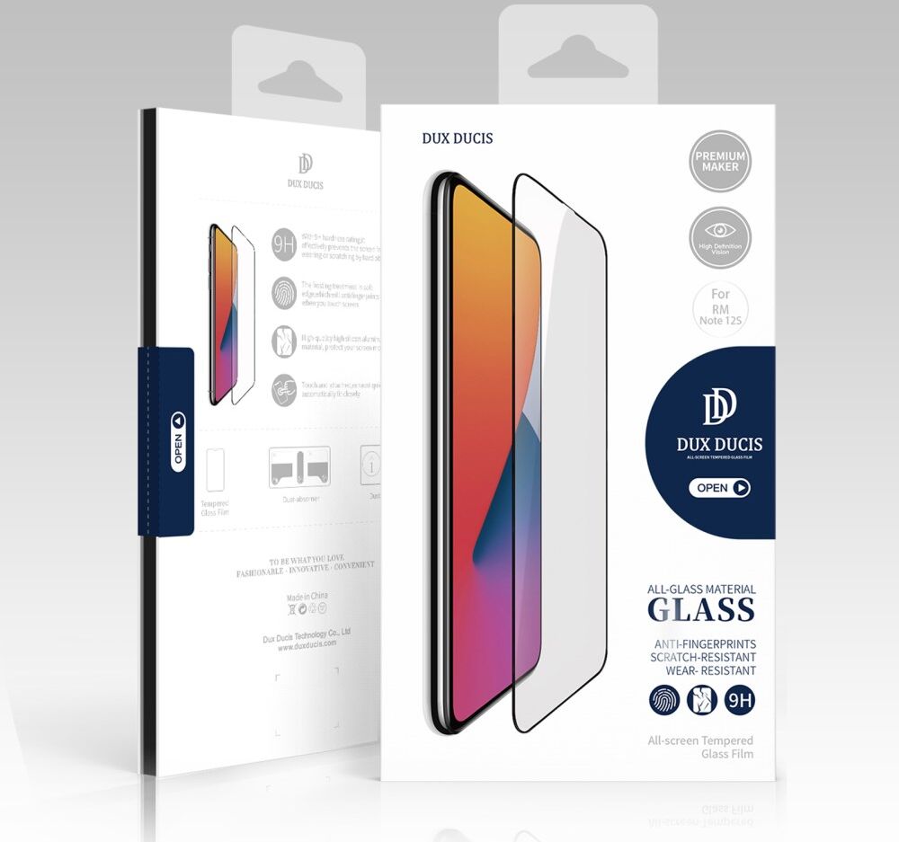 Dux Ducis Xiaomi Redmi Note 12S Screen Protector 9H Tempered Glass afbeelding 8