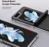 Dux Ducis Bril Samsung Galaxy Z Flip 5 Hoesje Back Cover Zwart afbeelding 9