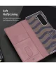 Dux Ducis Bril Samsung Galaxy Z Fold 5 Hoesje Back Cover Roze