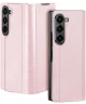 Dux Ducis Bril Samsung Galaxy Z Fold 5 Hoesje Back Cover Roze