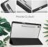 Samsung Galaxy Tab S8 Plus Hoes Tri-Fold Book Case met Standaard Zwart afbeelding 6