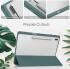 Samsung Galaxy Tab S8 Plus Hoes Tri-Fold Book Case met Standaard Groen afbeelding 6