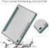Samsung Galaxy Tab S8 Plus Hoes Tri-Fold Book Case met Standaard Groen afbeelding 2