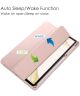 Samsung Galaxy Tab S8 Plus Hoes Tri-Fold Book Case met Standaard Roze