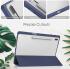 Samsung Galaxy Tab S8 Plus Hoes Tri-Fold Book Case met Standaard Blauw afbeelding 6
