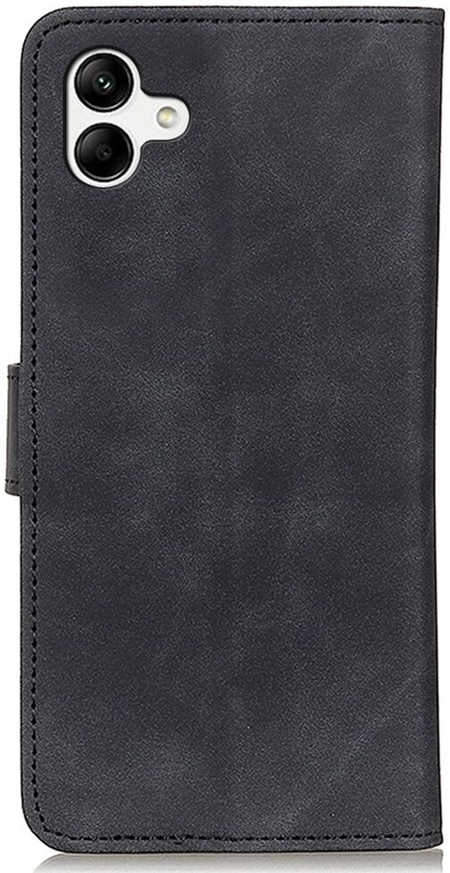 KHAZNEH Samsung Galaxy A04 Hoesje Retro Wallet Book Case Zwart afbeelding 9