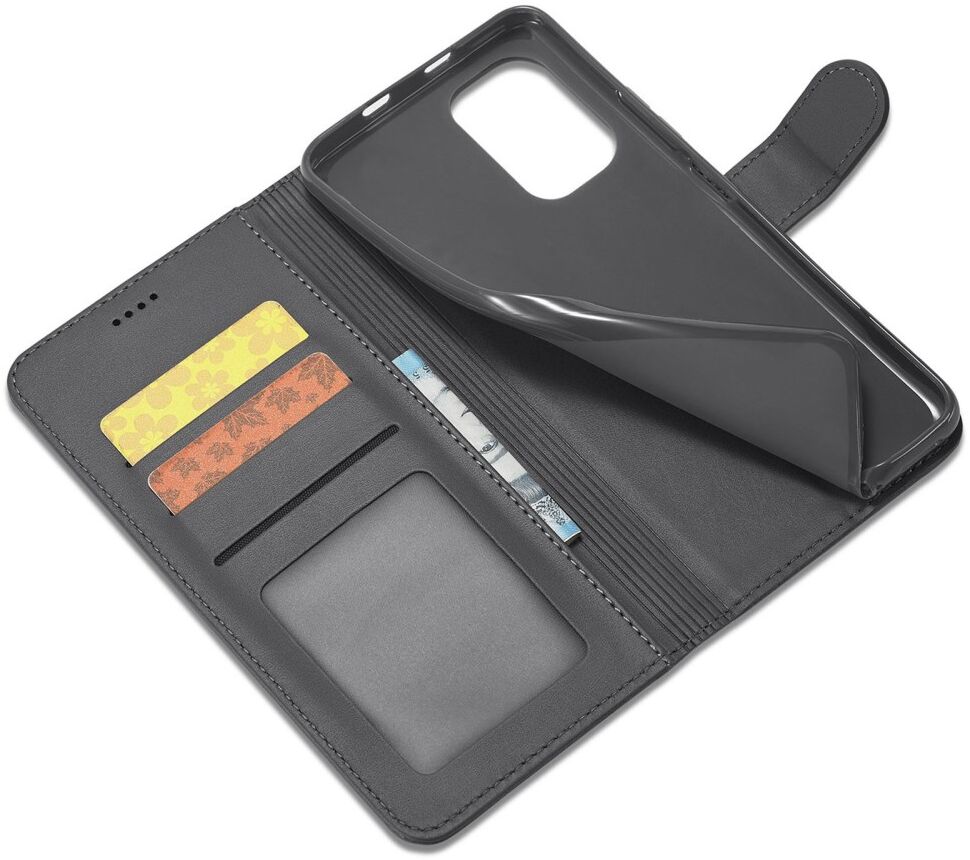 LC.IMEEKE Xiaomi Redmi 10/Poco M5 Hoesje Portemonnee Book Case Zwart afbeelding 8