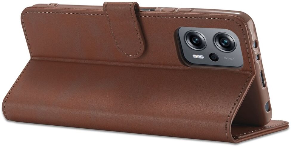LC.IMEEKE Xiaomi Redmi 10/Poco M5 Hoesje Portemonnee Book Case Bruin afbeelding 12