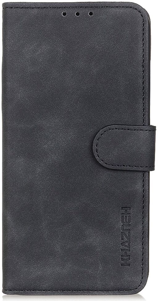 KHAZNEH Xiaomi Redmi Note 12 Pro Plus Hoesje Retro Book Case Zwart afbeelding 8