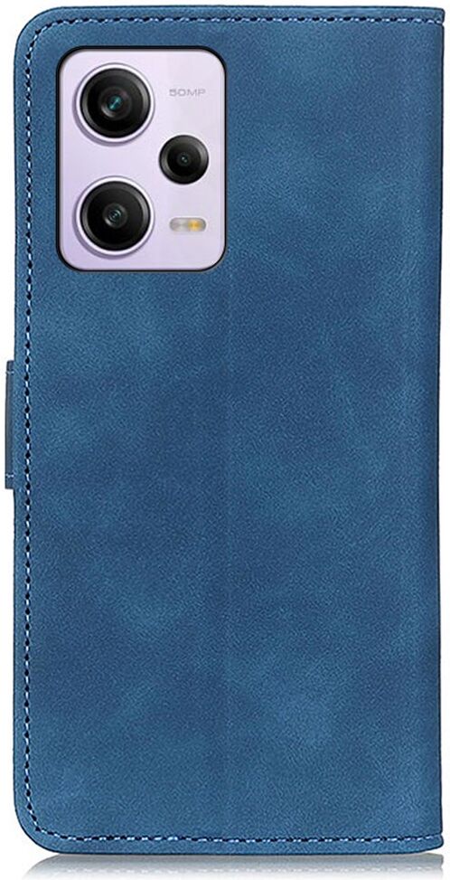 KHAZNEH Xiaomi Redmi Note 12 Pro Plus Hoesje Retro Book Case Blauw afbeelding 9