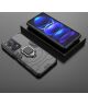 Xiaomi Redmi Note 12 Pro Plus Hoesje Magnetische Kickstand Ring Zwart