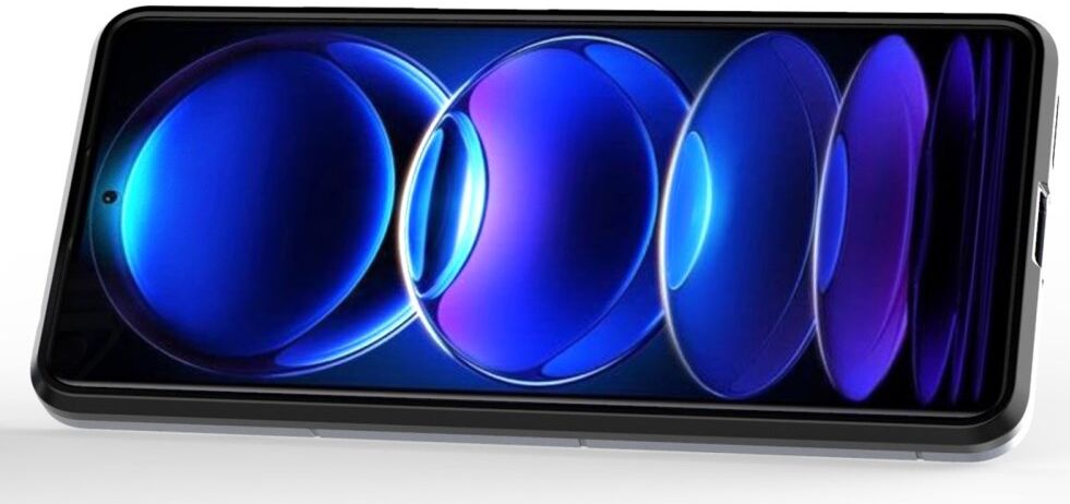 Xiaomi Redmi Note 12 Pro Plus Hoesje Magnetische Kickstand Ring Blauw afbeelding 3