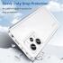 Xiaomi Redmi Note 12 Pro Plus Hoesje Acryl Back Cover Transparant afbeelding 3