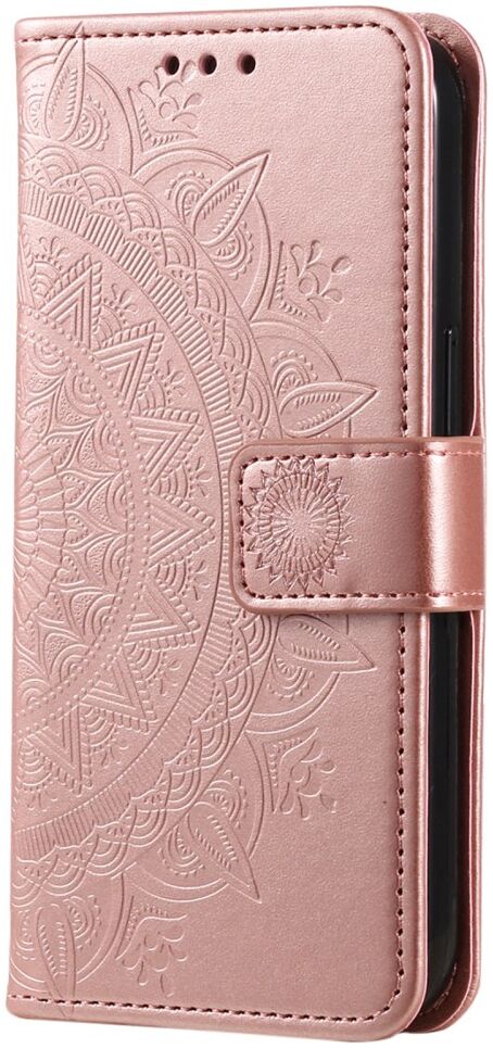 Oppo A58 5G / A78 5G Hoesje Mandala Book Case met Pasjeshouder Roze afbeelding 5
