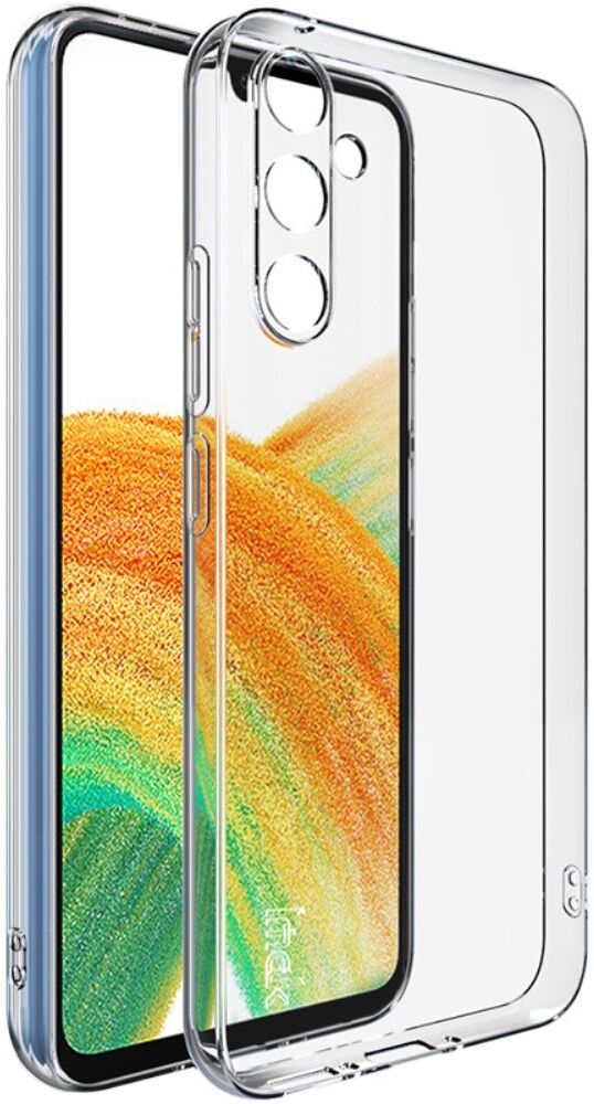 Imak UX-10 Samsung Galaxy A34 Hoesje Flexibel TPU Transparant afbeelding 1