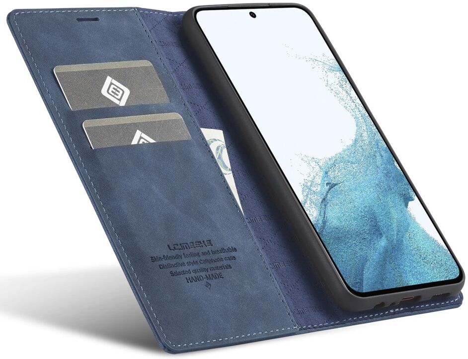 LC.IMEEKE Samsung Galaxy A34 Hoesje Wallet Book Case Blauw afbeelding 1