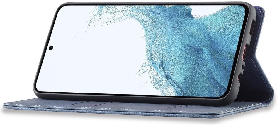 LC.IMEEKE Samsung Galaxy A34 Hoesje Wallet Book Case Blauw afbeelding 11