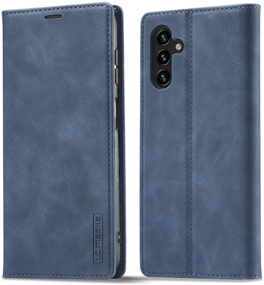 LC.IMEEKE Samsung Galaxy A34 Hoesje Wallet Book Case Blauw afbeelding 2